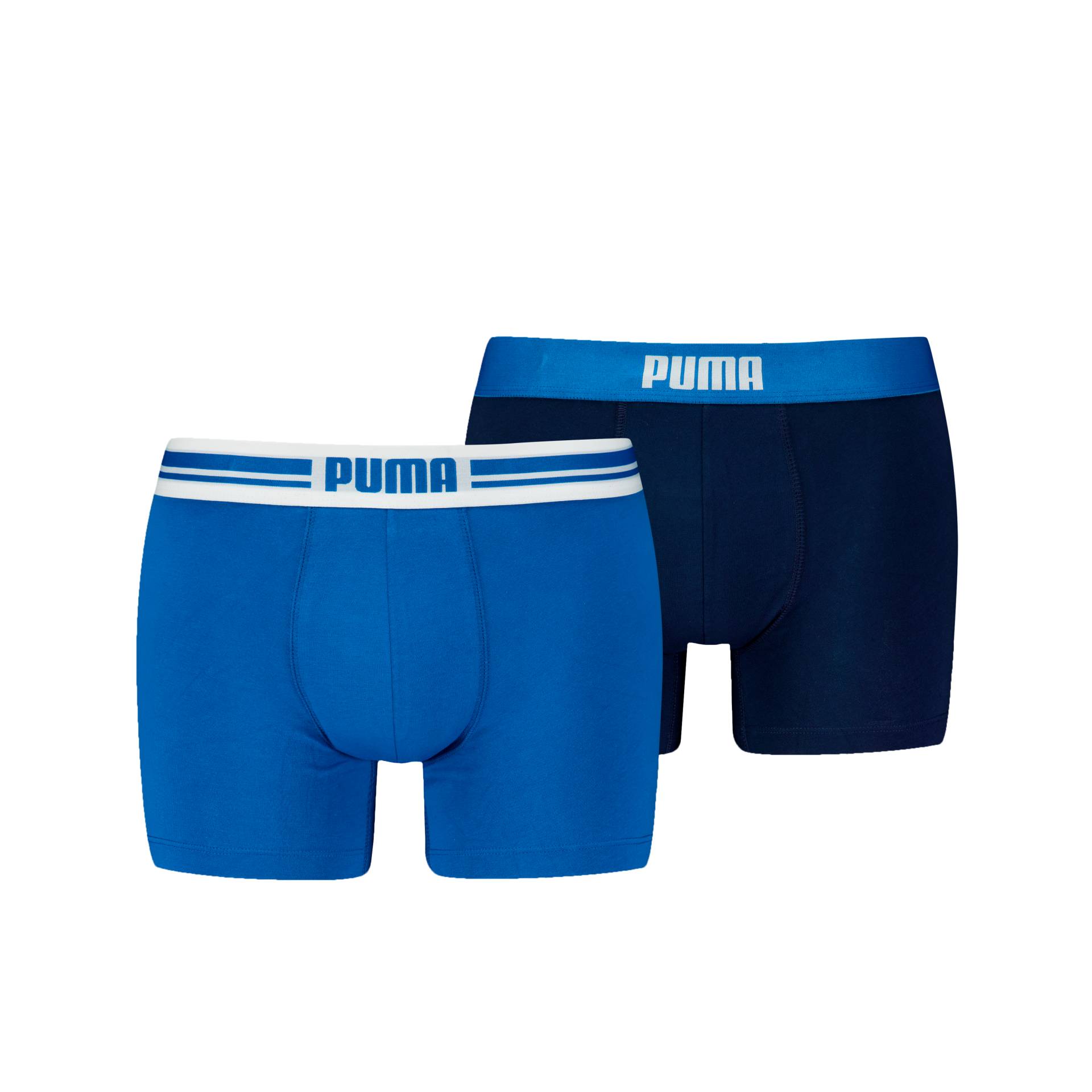 PUMA Boxer "PUMA MEN EVERYDAY PLACED LOGO BOXERS 2P" Packung, 2er-Pack, mit Logo Webbund von Puma