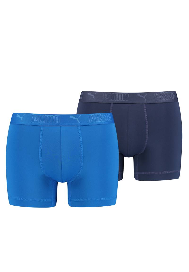 PUMA Boxershorts Herren 2er Pack Sport Mikrofaser + elastisch / Funktionsunterho... von Puma