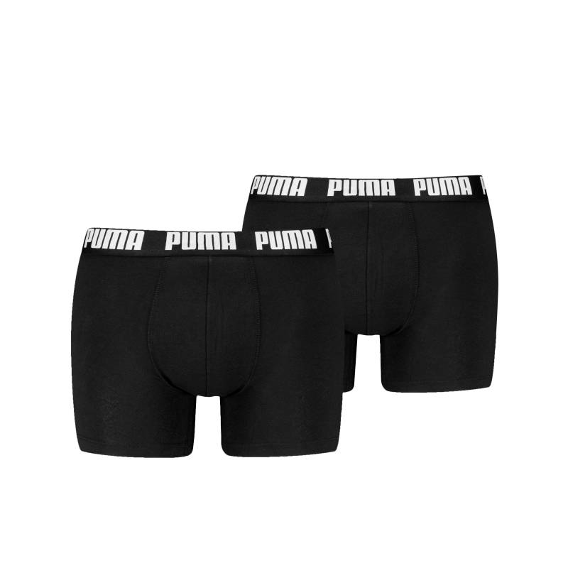 PUMA Boxershorts "PUMA MEN EVERYDAY BASIC BOXERS 2P", (2er Pack), mit Logobund von Puma