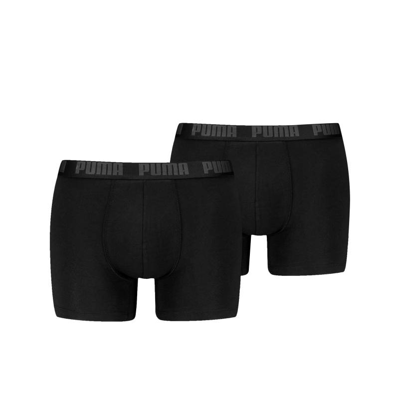 PUMA Boxershorts "PUMA MEN EVERYDAY BASIC BOXERS 2P", (2er Pack), mit Logobund von Puma