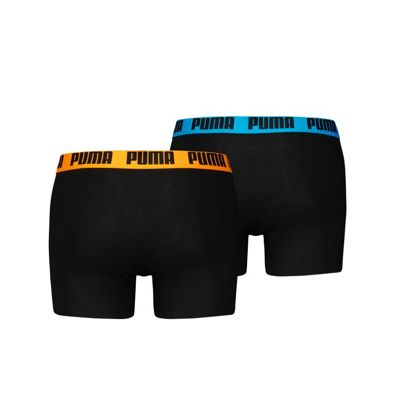 PUMA Boxershorts "PUMA MEN EVERYDAY BASIC BOXERS 2P", (2er Pack), mit Logobund von Puma