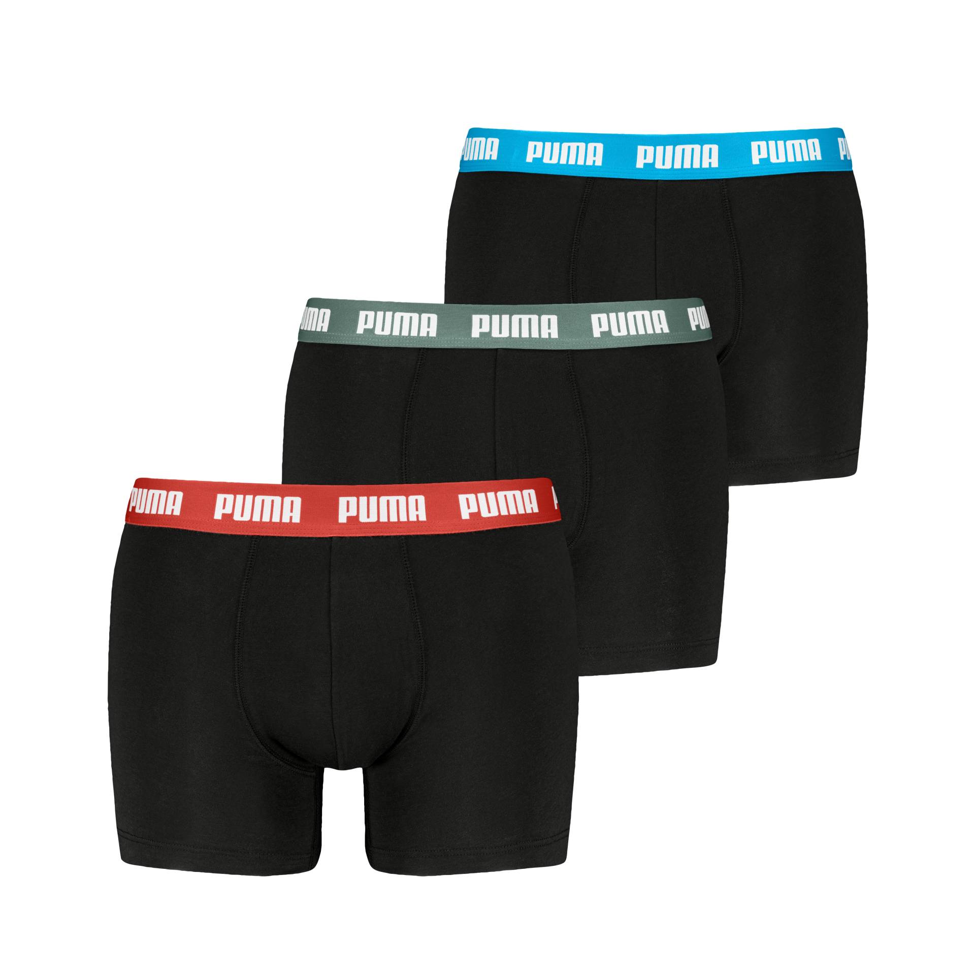 PUMA Boxershorts "PUMA MEN EVERYDAY BOXERS 3P", (3er Pack), mit Komfortbund von Puma