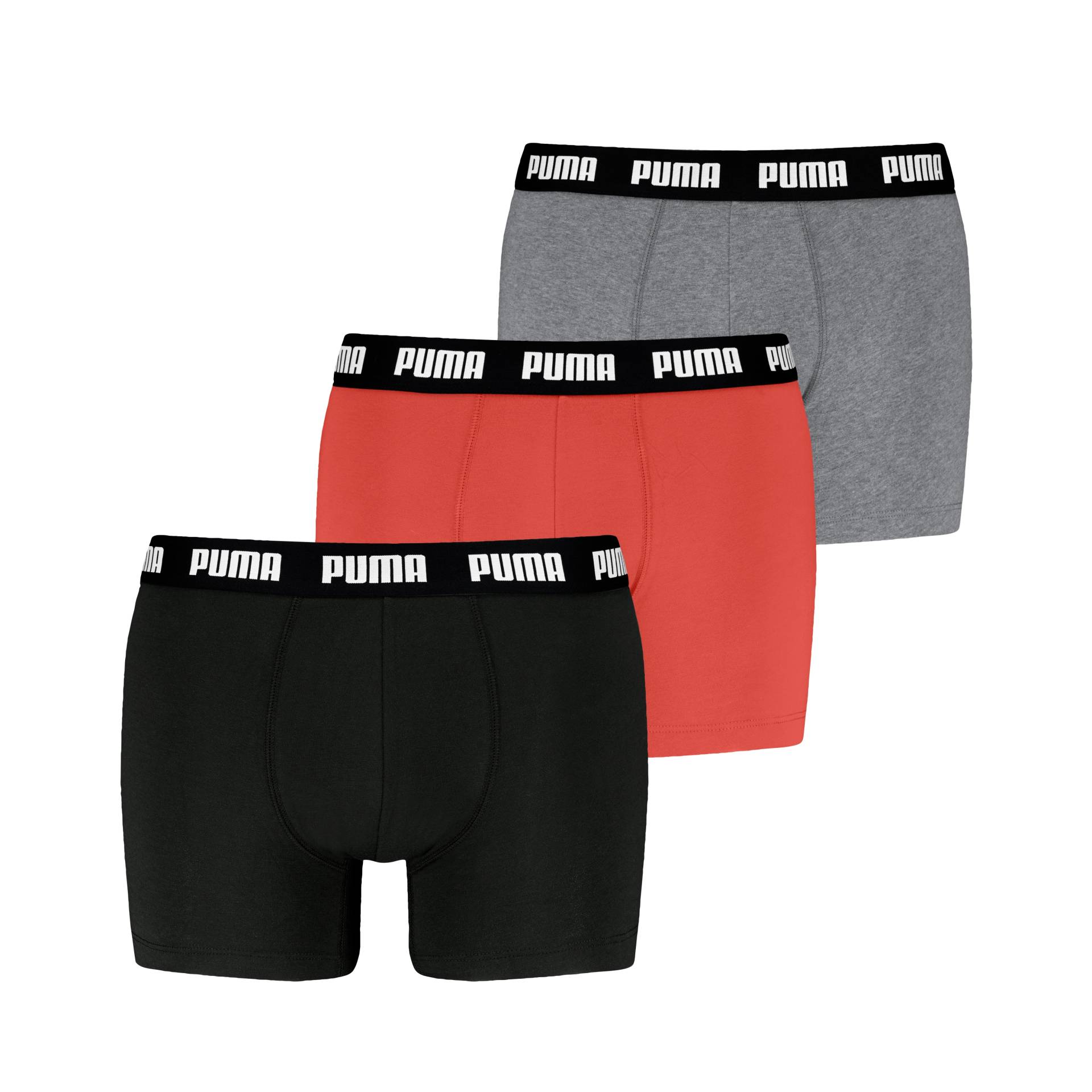 PUMA Boxershorts "PUMA MEN EVERYDAY BOXERS 3P", (3er Pack), mit Komfortbund von Puma