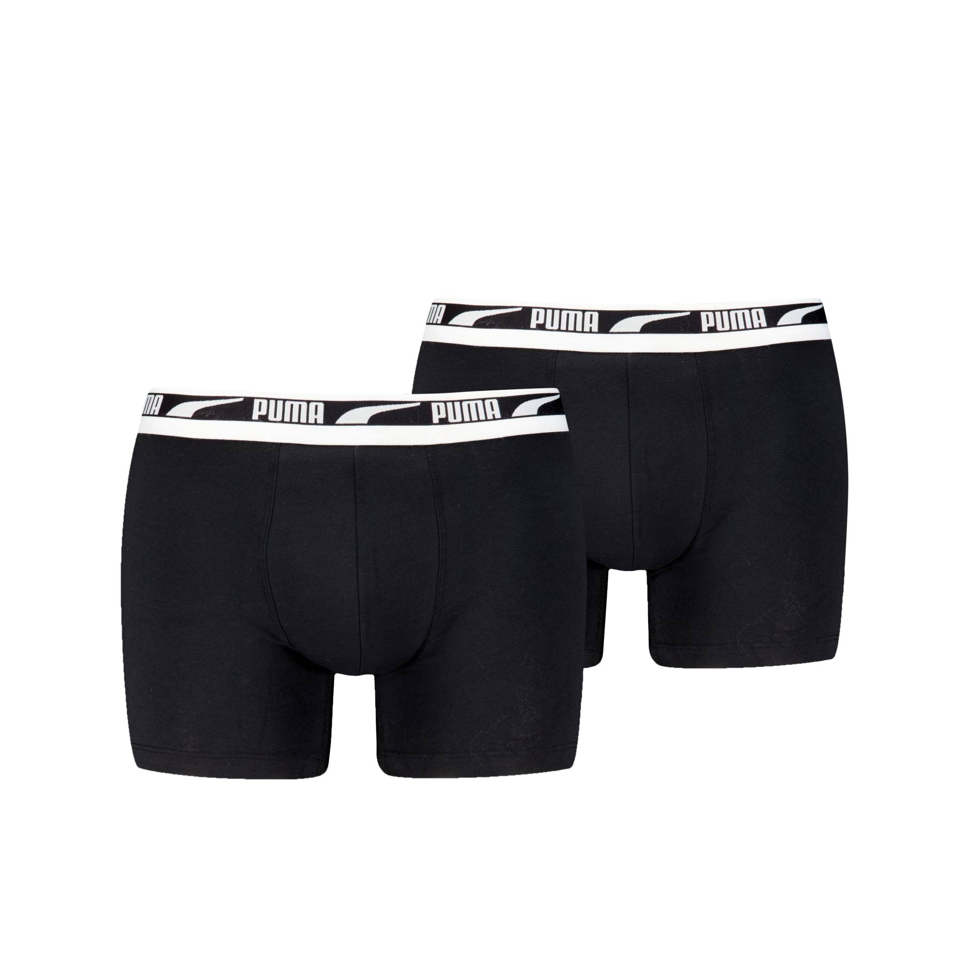 PUMA Boxershorts "PUMA MEN EVERYDAY MULTI LOGO BOXERS 2P", (2er Pack), Komfortabler Logobund von Puma