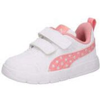 PUMA Courtflex V3 Dotty Inf Sneaker Mädchen weiß von Puma