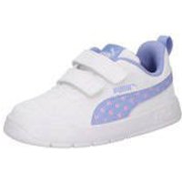 PUMA Courtflex V3 Dotty Inf Sneaker Mädchen weiß von Puma