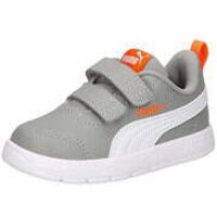 PUMA Courtflex V3 Inf Sneaker Mädchen|Jungen grau|grau|grau|grau|grau von Puma