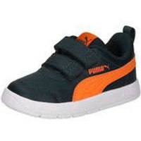 PUMA Courtflex V3 V Inf Sneaker Mädchen|Jungen grün von Puma