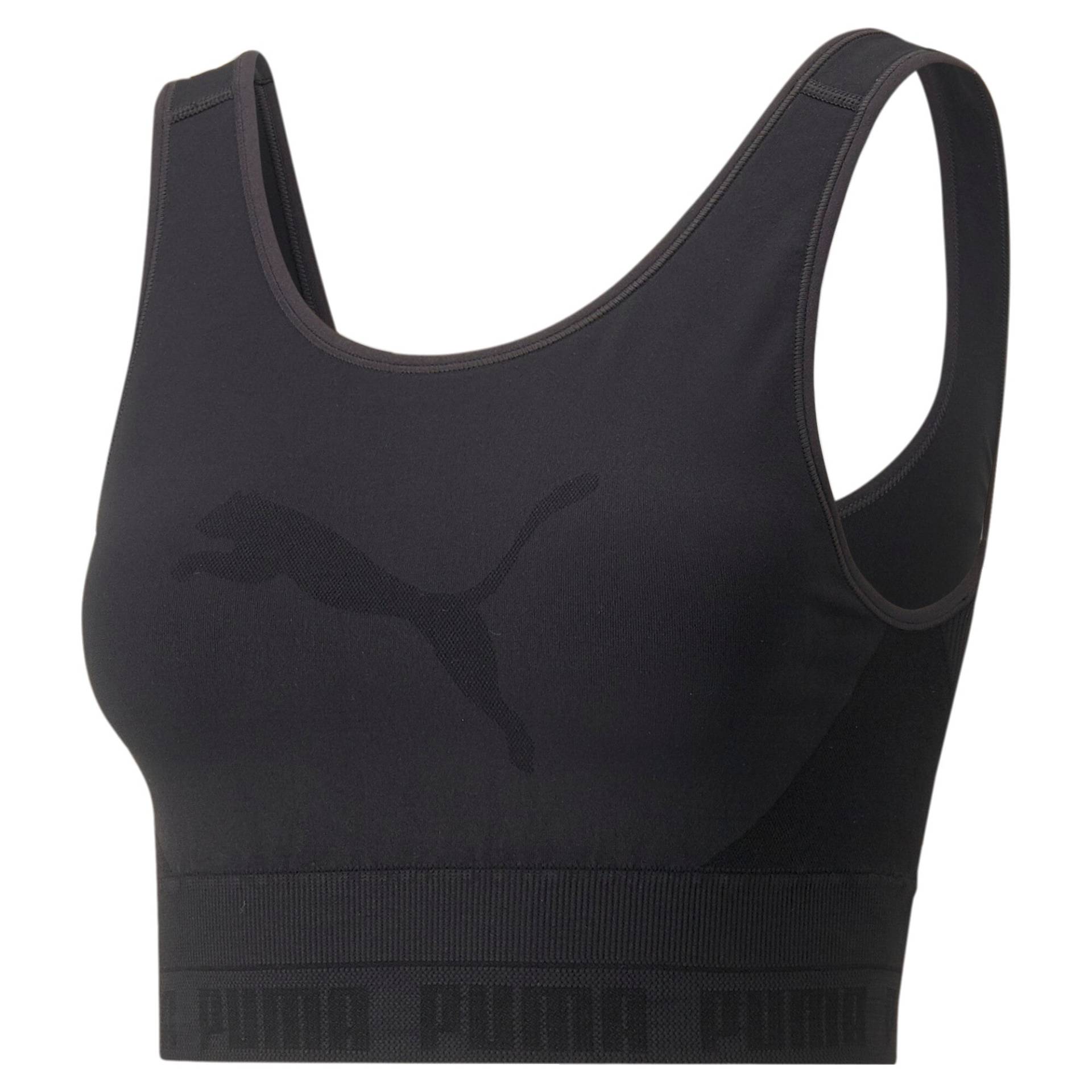 PUMA Crop-Top "EVOKNIT CROP TOP" von Puma