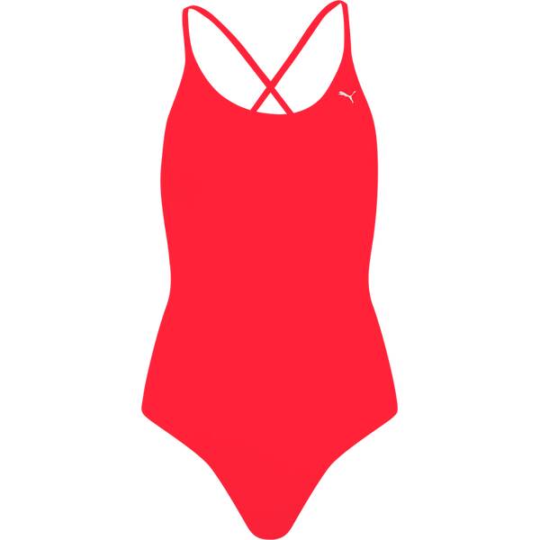 PUMA Damen Badeanzug SWIM WOMEN V-NECK CROSSBACK SW von Puma