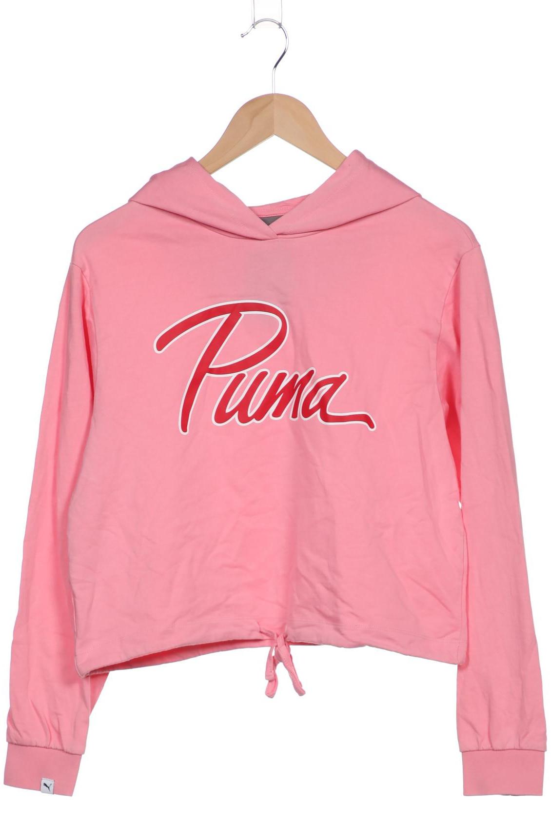 PUMA Damen Kapuzenpullover, pink von Puma