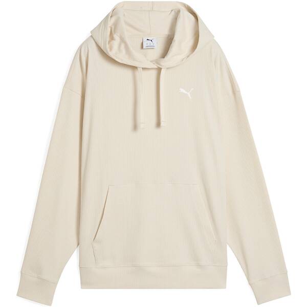 PUMA Damen Kapuzensweat ESS ELEVATED Comfort Rib Hoodie von Puma