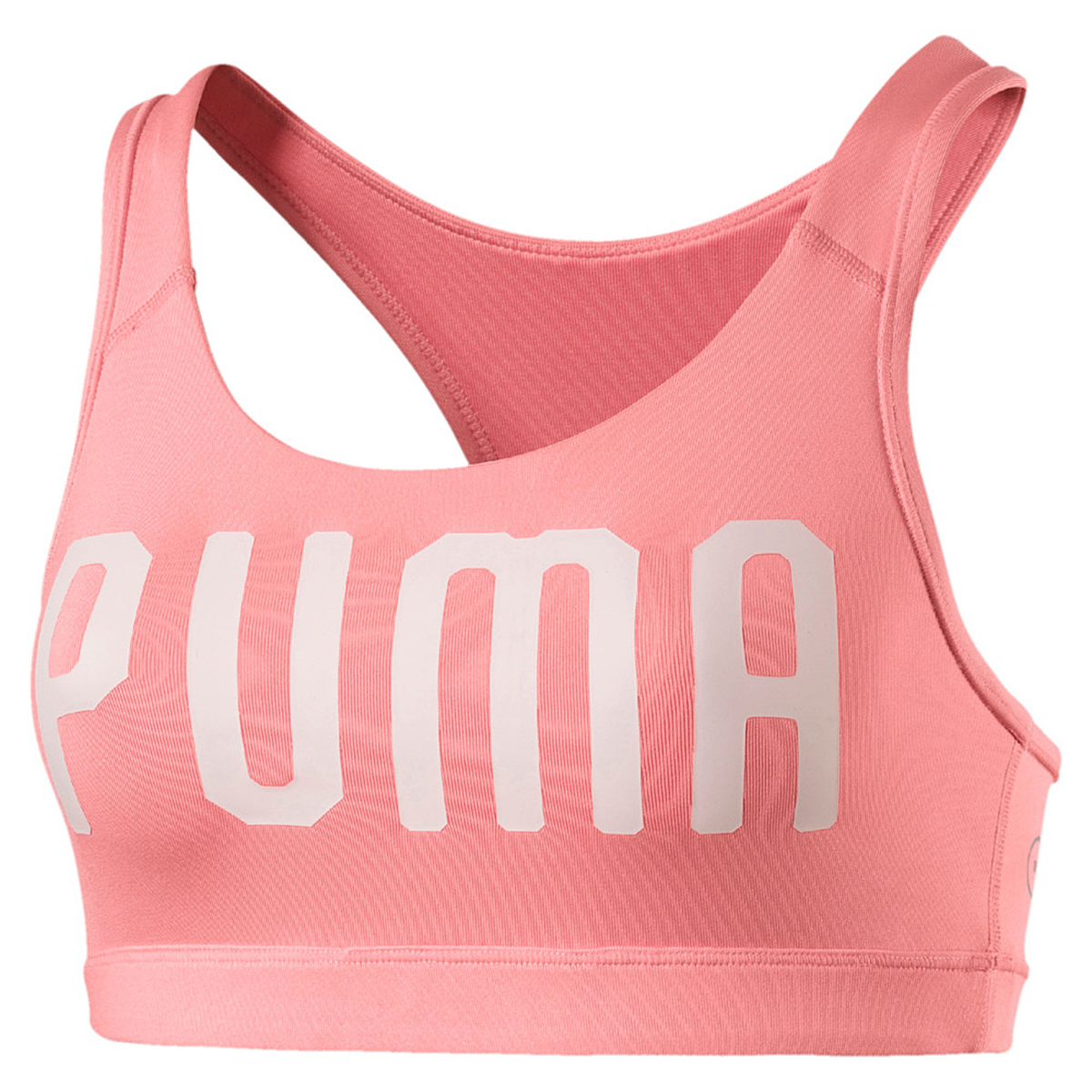 PUMA Damen Powershape Forever Logo Bustier SPORT-BH BRA rosa von Puma