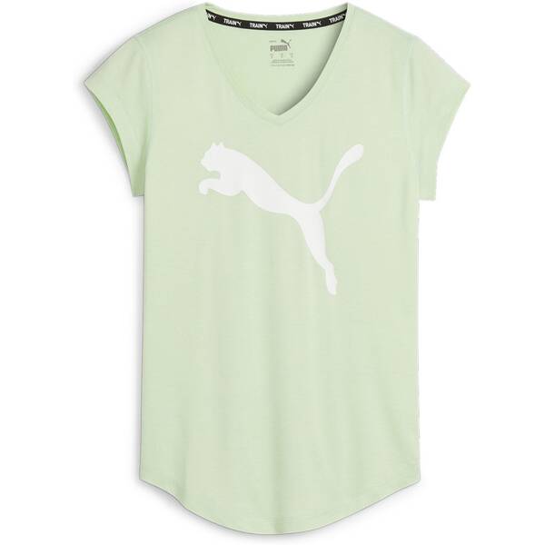 PUMA Damen Shirt Train Favorite Heather Cat von Puma