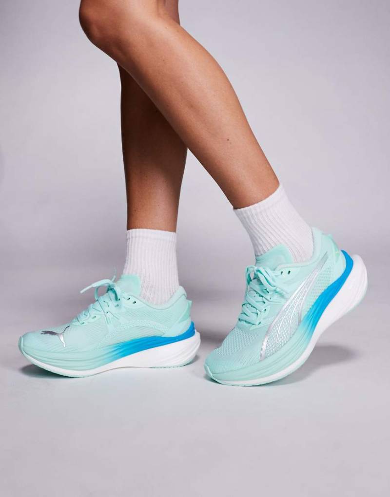 PUMA - Deviate Nitro 3 - Sneaker in Türkis-Blau von Puma