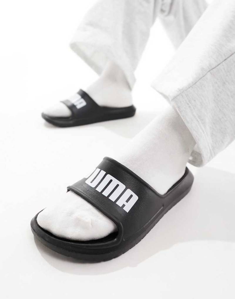 PUMA - Divecat v2 Lite - Slider in Schwarz von Puma