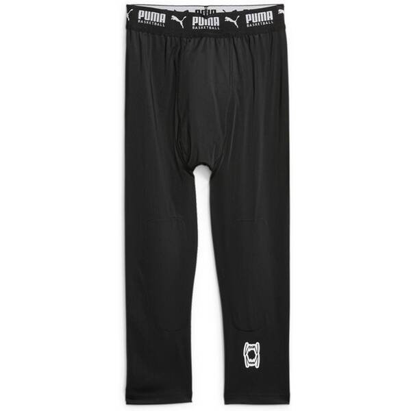 PUMA Herren Caprihose Hoops Team 3/4 Tight Basel von Puma