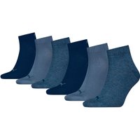 PUMA Herren Damen UNISEX QUARTER PLAIN ECOM 6er Pack von Puma