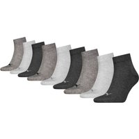 PUMA Herren Damen UNISEX QUARTER PLAIN ECOM 9er Pack von Puma