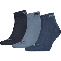 PUMA Herren Damen Unisex QUARTER SOCKEN CLYDE 3er Pack von Puma
