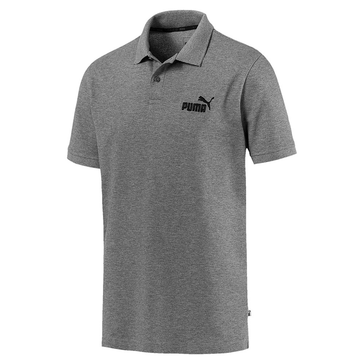 PUMA Herren ESS Pique Polo Shirt grau 851759 von Puma