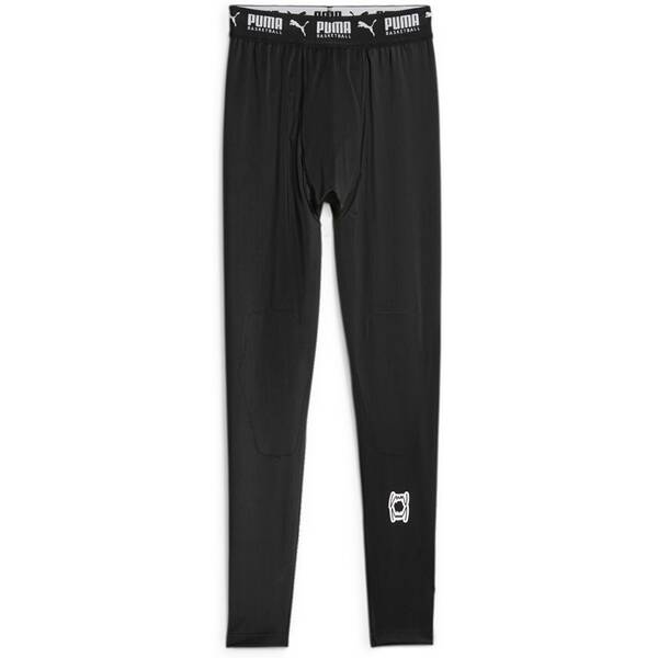 PUMA Herren Fanhose Hoops Team Full Tight Base von Puma
