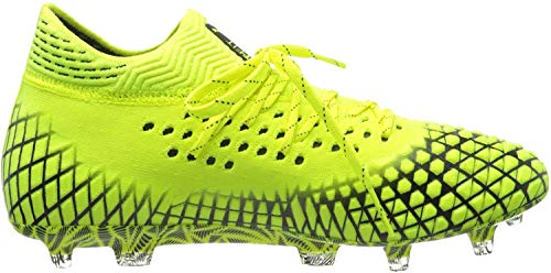 PUMA Herren Future 4.1 Netfit Fg/Ag Fußballschuhe, Grau (Glacial Blue-Nrgy Red-High Risk Red 01), 46.5 EU von Puma