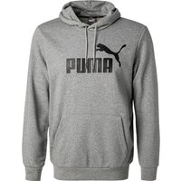 PUMA Herren Hoodie grau Baumwolle von Puma