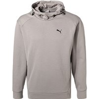 PUMA Herren Hoodie grau Baumwolle von Puma