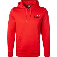 PUMA Herren Hoodie rot Baumwolle von Puma