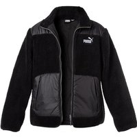 PUMA Herren Jacke schwarz Teddyfell von Puma