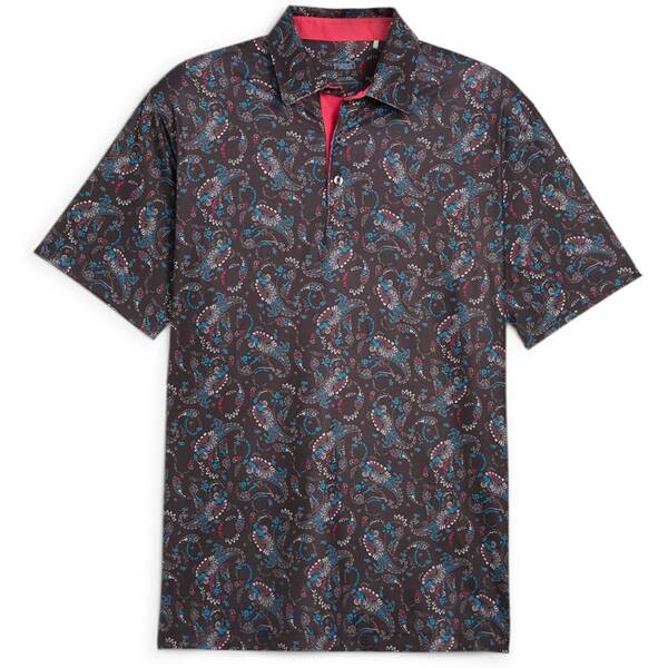 PUMA Herren Polo Cloudspun Paisley Polo PUMA Herren Polo Cloudspun Paisley Polo von Puma