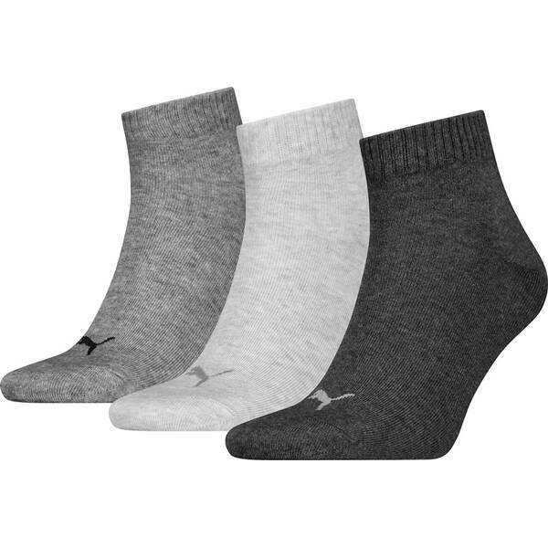 PUMA Herren Socken UNISEX QUARTER PLAIN 3P von Puma