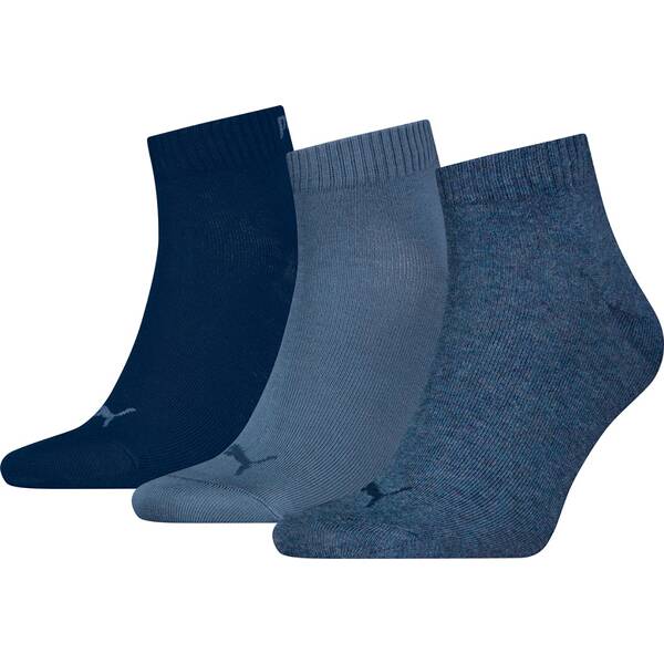 PUMA Herren Socken UNISEX QUARTER PLAIN 3P von Puma