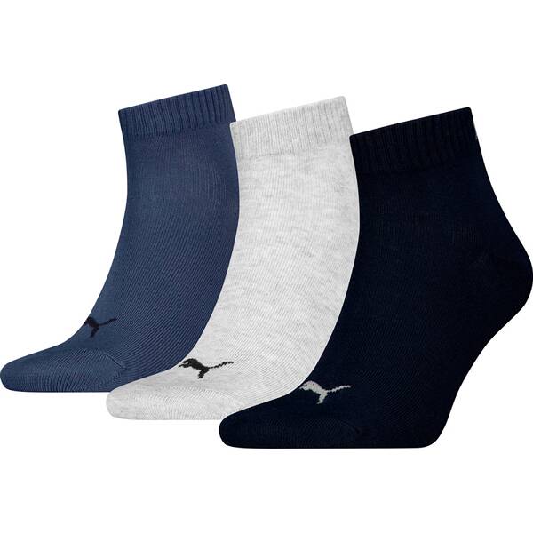 PUMA Herren Socken UNISEX QUARTER PLAIN 3P von Puma
