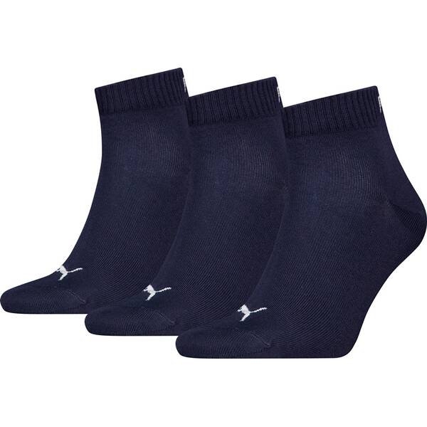 PUMA Herren Socken UNISEX QUARTER PLAIN 3P von Puma