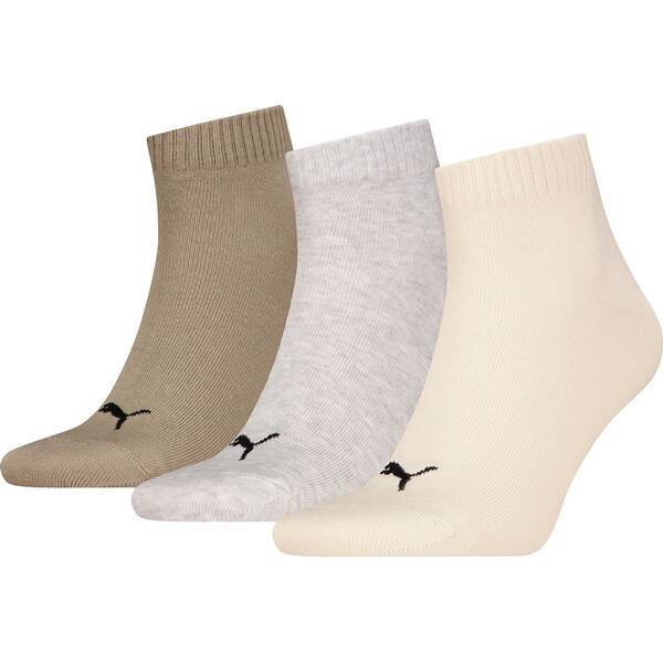 PUMA Herren Socken UNISEX QUARTER PLAIN 3P von Puma