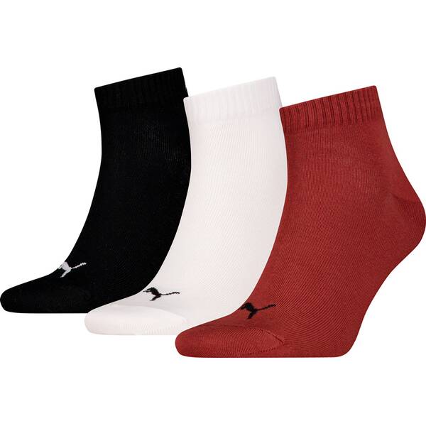 PUMA Herren Socken UNISEX QUARTER PLAIN 3P von Puma