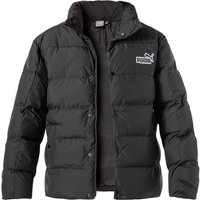 PUMA Herren Steppjacke schwarz Mikrofaser von Puma