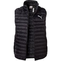 PUMA Herren Steppweste schwarz Mikrofaser von Puma