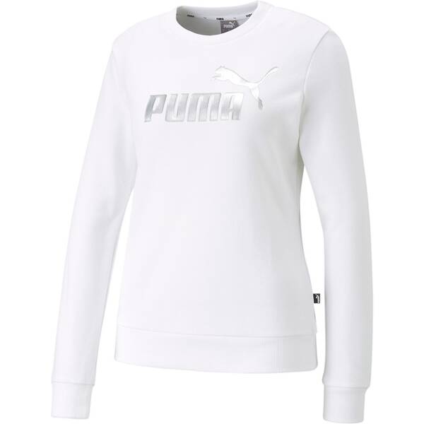 PUMA Herren Sweatshirt ESS+ Metallic Logo Crew TR von Puma