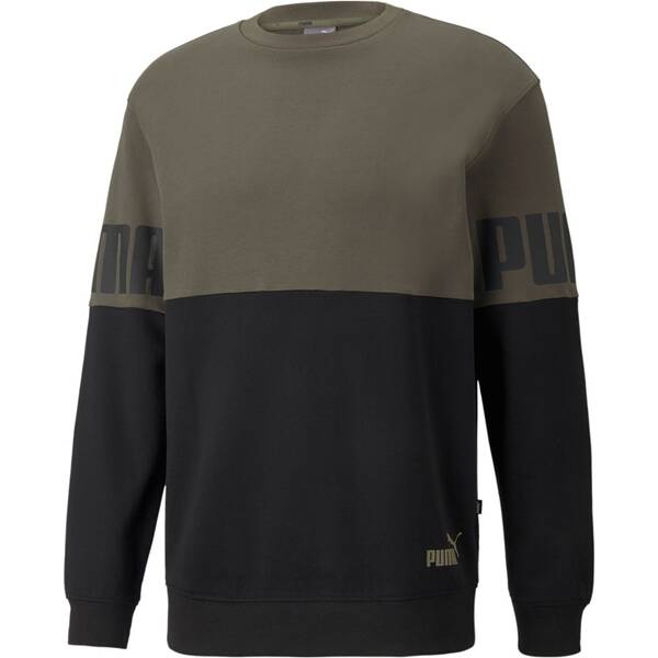 PUMA Herren Sweatshirt POWER Colorblock Crew von Puma