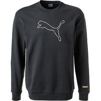 PUMA Herren Sweatshirt grau Baumwolle von Puma