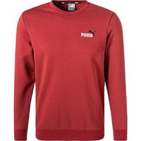 PUMA Herren Sweatshirt rot Baumwolle von Puma