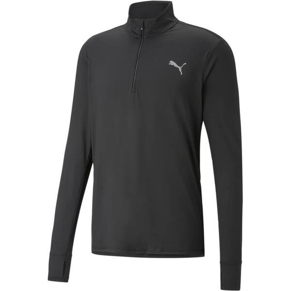 PUMA Herren T-Shirt RUN FAVORITE 1/4 ZIP M von Puma