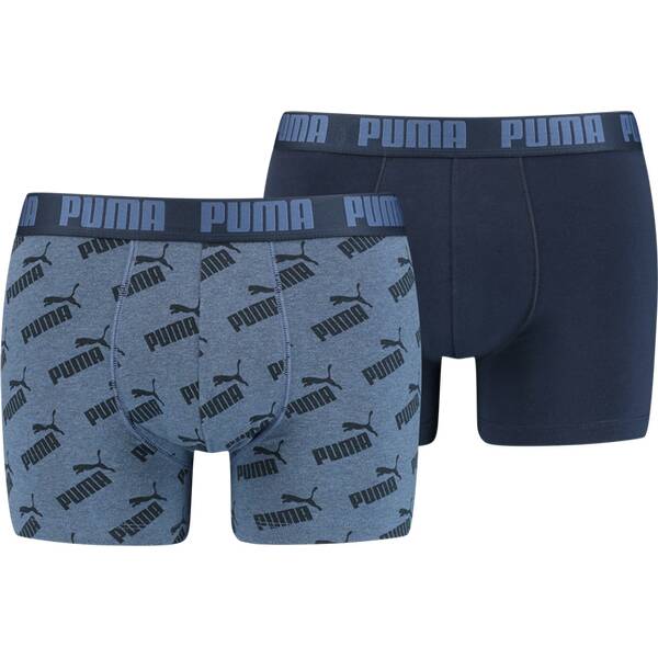 PUMA Herren Unterhose MEN AOP BOXER 2P von Puma