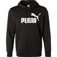 PUMA Herren Hoodie schwarz Baumwolle unifarben von Puma