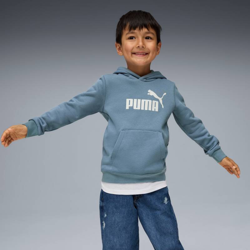 PUMA Kapuzensweatshirt "ESS NO. 1 LOGO HOODIE FL PS", für Kinder, mit Kängurutasche, mit Jerseyfutter, sportlicher Stil von Puma