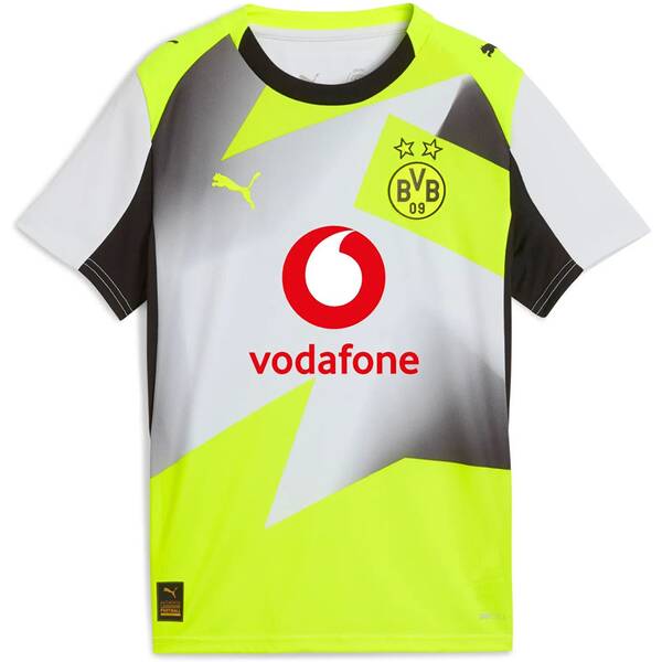 PUMA Kinder Shirt BVB Away Jersey Replica Jr with Sponsor 25/26 von Puma