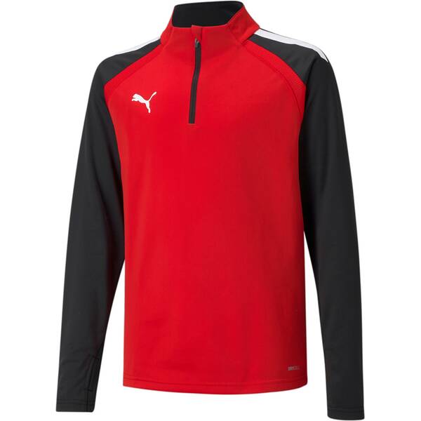 PUMA Kinder Sweatshirt teamLIGA 1/4 Zip Top Jr von Puma